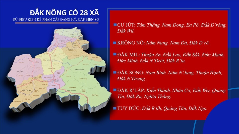 Tổng quan về tỉnh Đắk Nông với bản đồ và các đặc điểm địa lý nổi bật