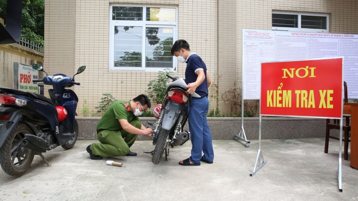 Hình ảnh minh họa các bước đăng ký xe máy để sở hữu biển số 60 tại Đồng Nai