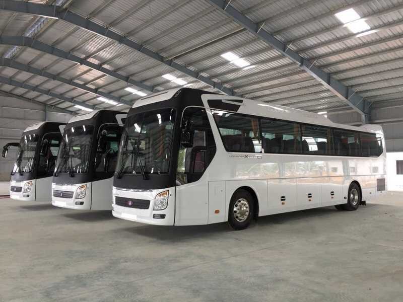 Xe 45 chỗ sẵn sàng đón khách tại các điểm du lịch nổi tiếng ở Nha Trang