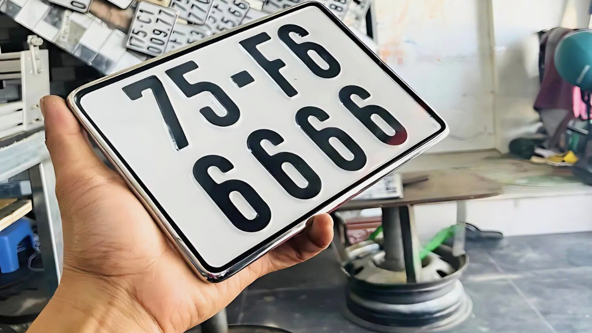 Biển số xe 75 tượng trưng cho sự hưng thịnh