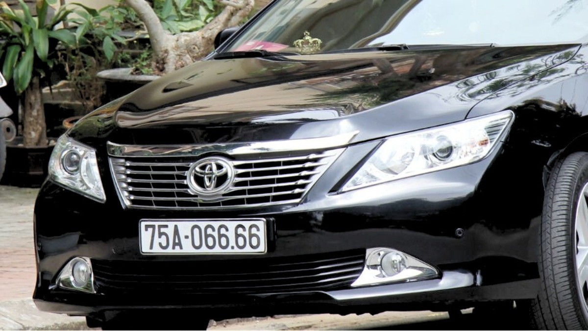 Ký hiệu biển số xe 75 từng khu vực
