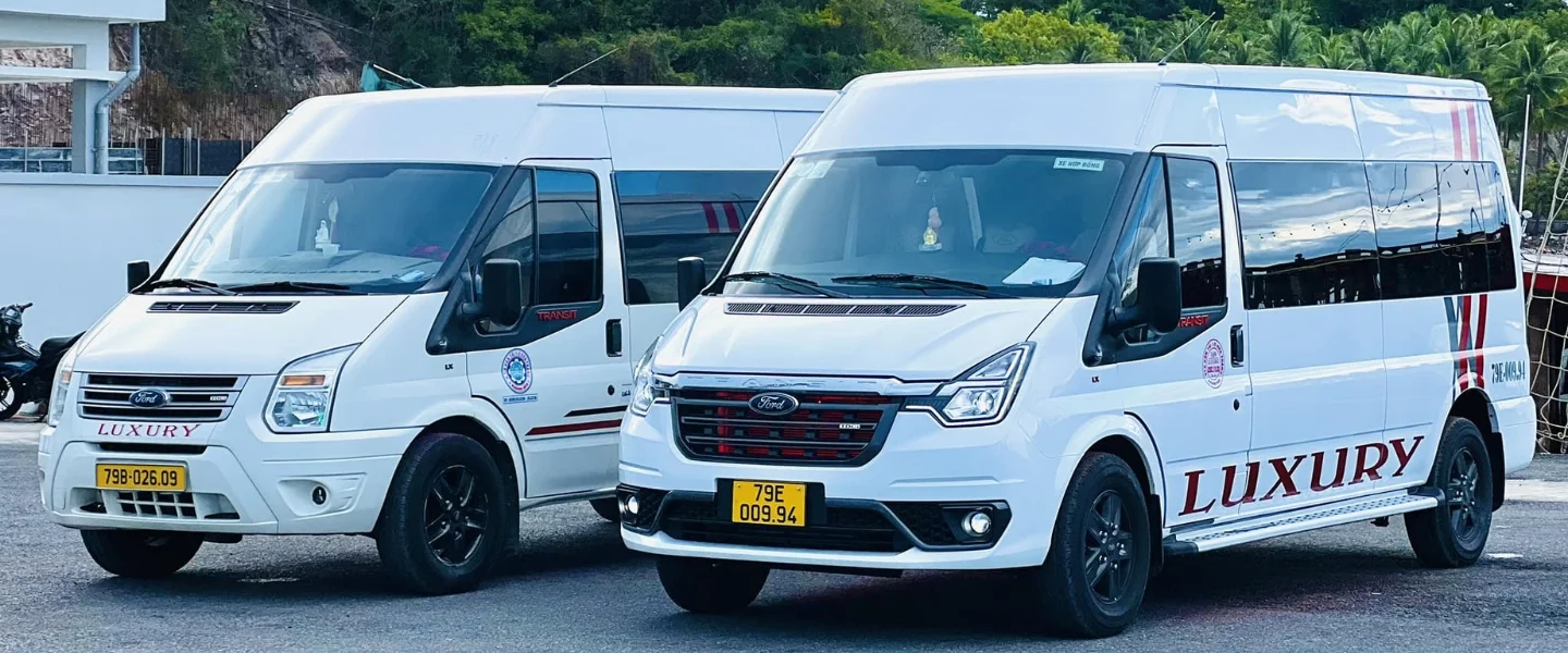 banner xe dịch vụ nha trang