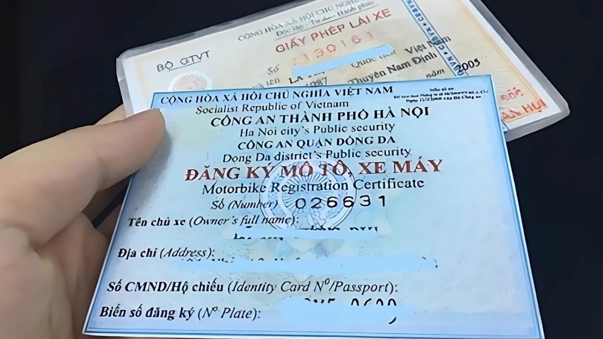 Nhận giấy chứng nhận đăng ký xe máy tại Lâm Đồng