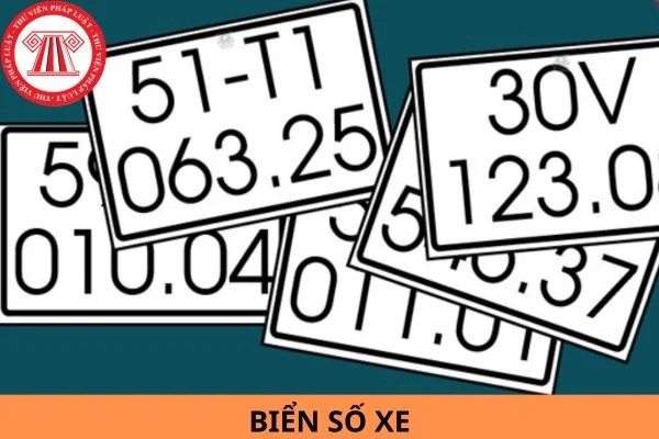 Biển số xe ô tô và mô tô của Việt Nam