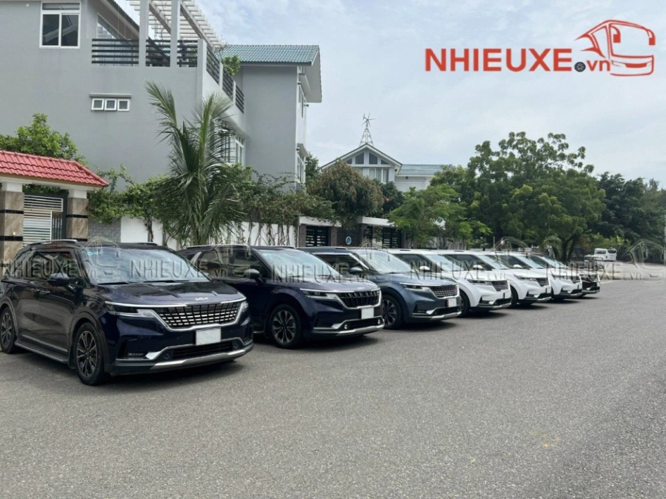 Dòng xe 4 chỗ và 7 chỗ đời mới phục vụ nhu cầu thuê tháng