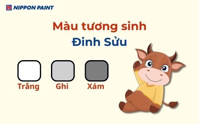 Màu tương sinh với người sinh năm 1997 là trắng, xám bạc, ghi sáng, hài hòa năng lượng, dễ ứng dụng