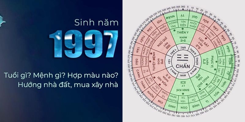 Đinh Sửu 1997 mệnh Thủy hợp màu đen, xanh dương, xám, trắng