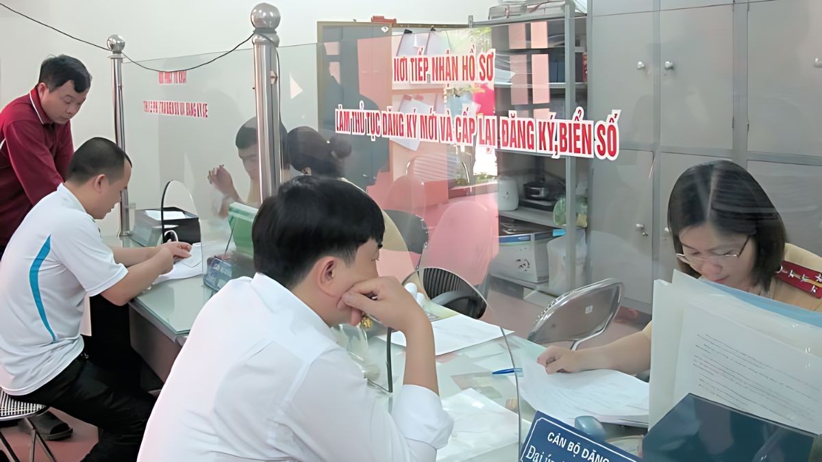 Quy trình kiểm tra xe và nộp hồ sơ đăng ký biển số ô tô tại Thái Nguyên