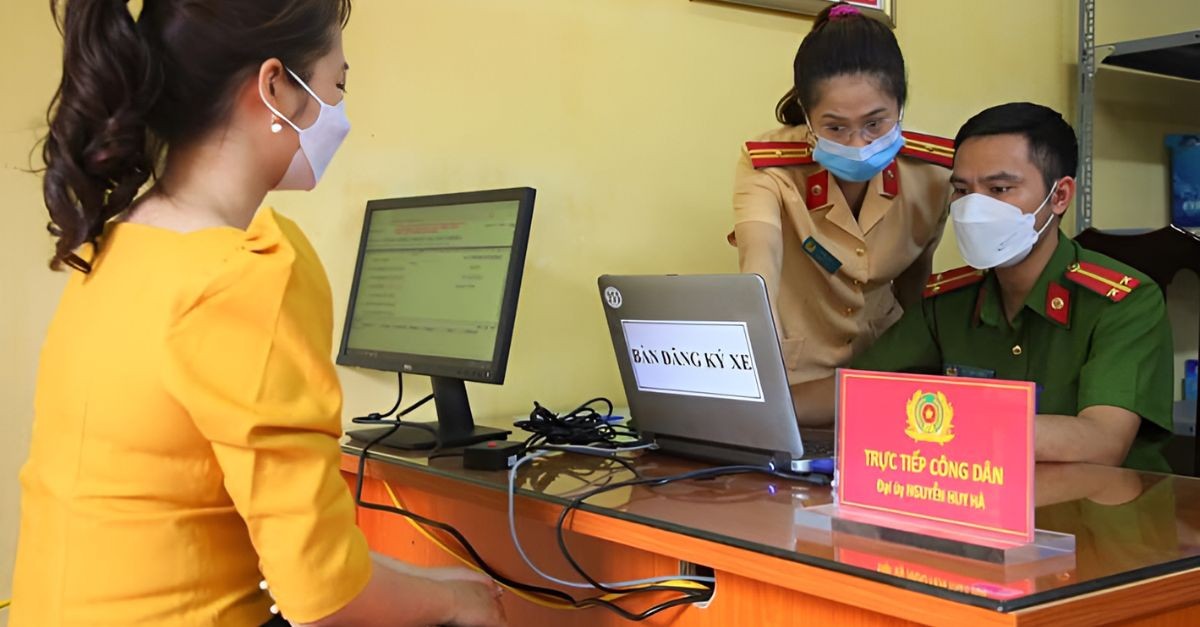 Đăng ký xe tại CSGT địa phương
