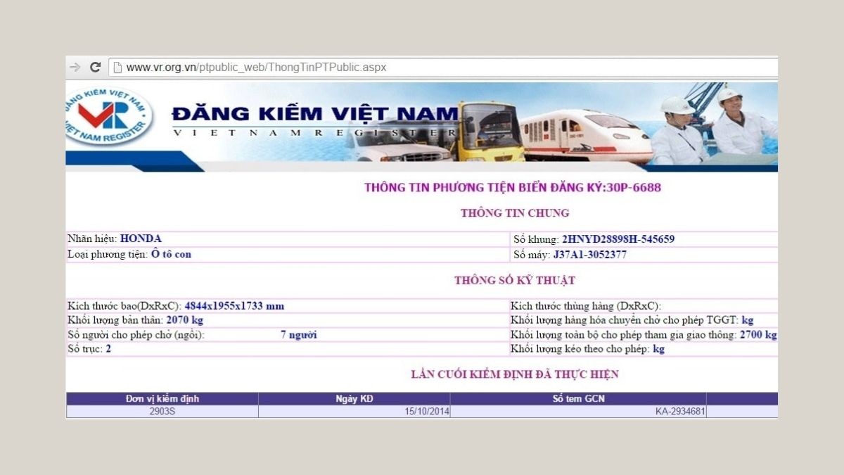 25 là tỉnh nào. Cách tra cứu biển số xe của tỉnh Lai Châu online. Bước 4