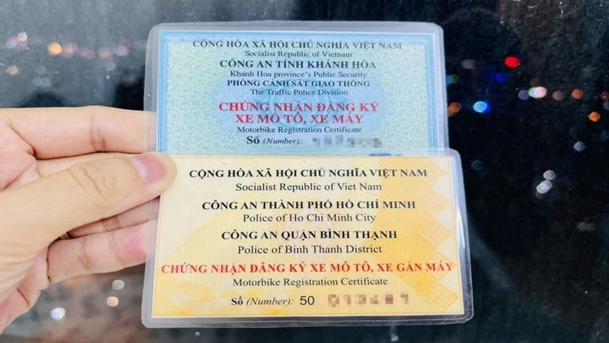 64 là tỉnh nào? Các bước đăng ký biển số xe máy tỉnh Vĩnh Long. Bước 1 chuẩn bị giấy tờ