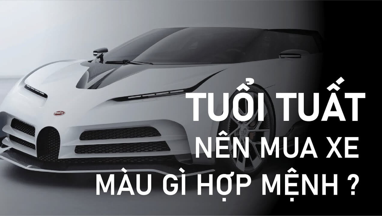 Màu xe cũng là một yếu tố phong thủy quan trọng, giúp cho gia chủ làm ăn phát tài, gặp nhiều may mắn hơn